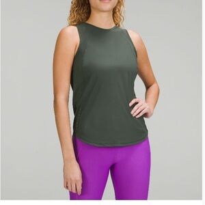 Sculpt Tank Top - Dark Green